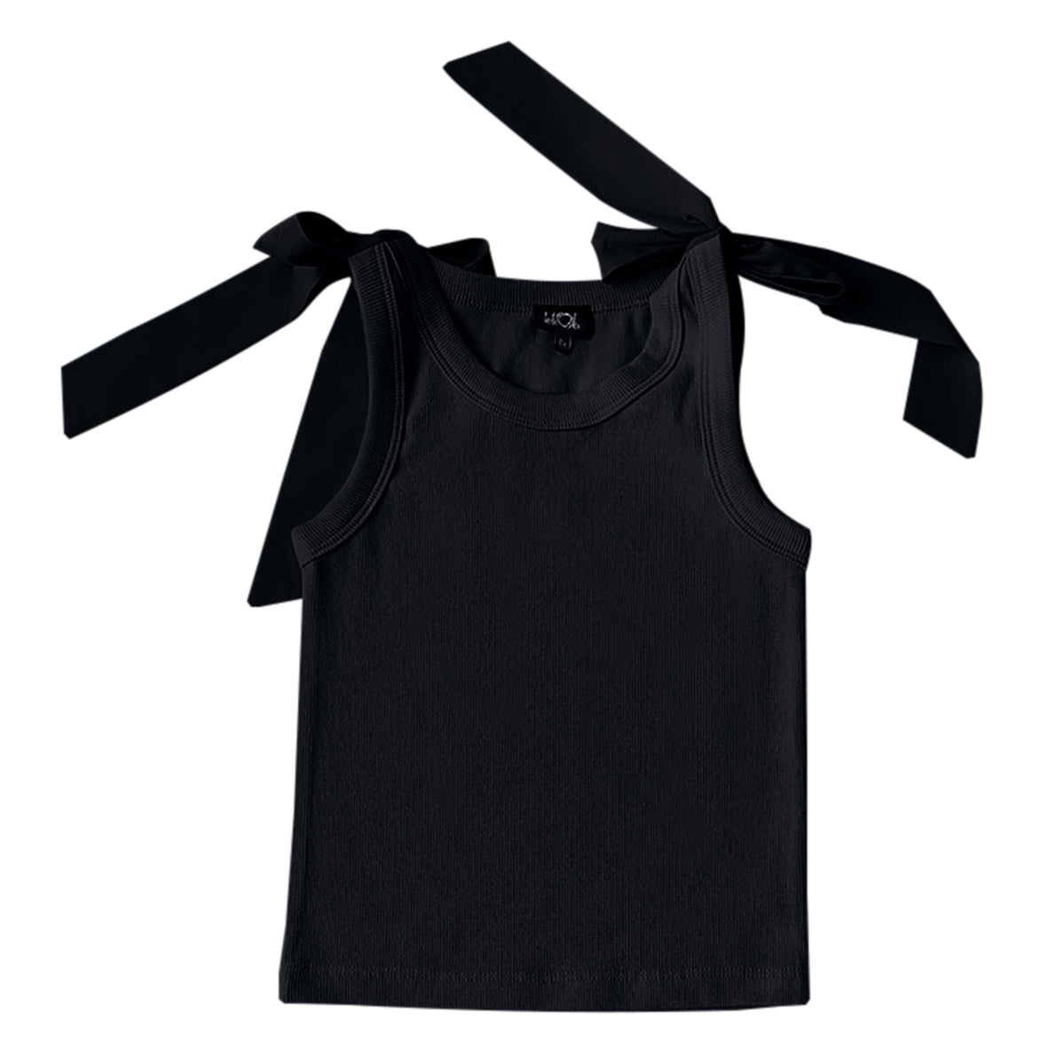 Black Bow Tank Top