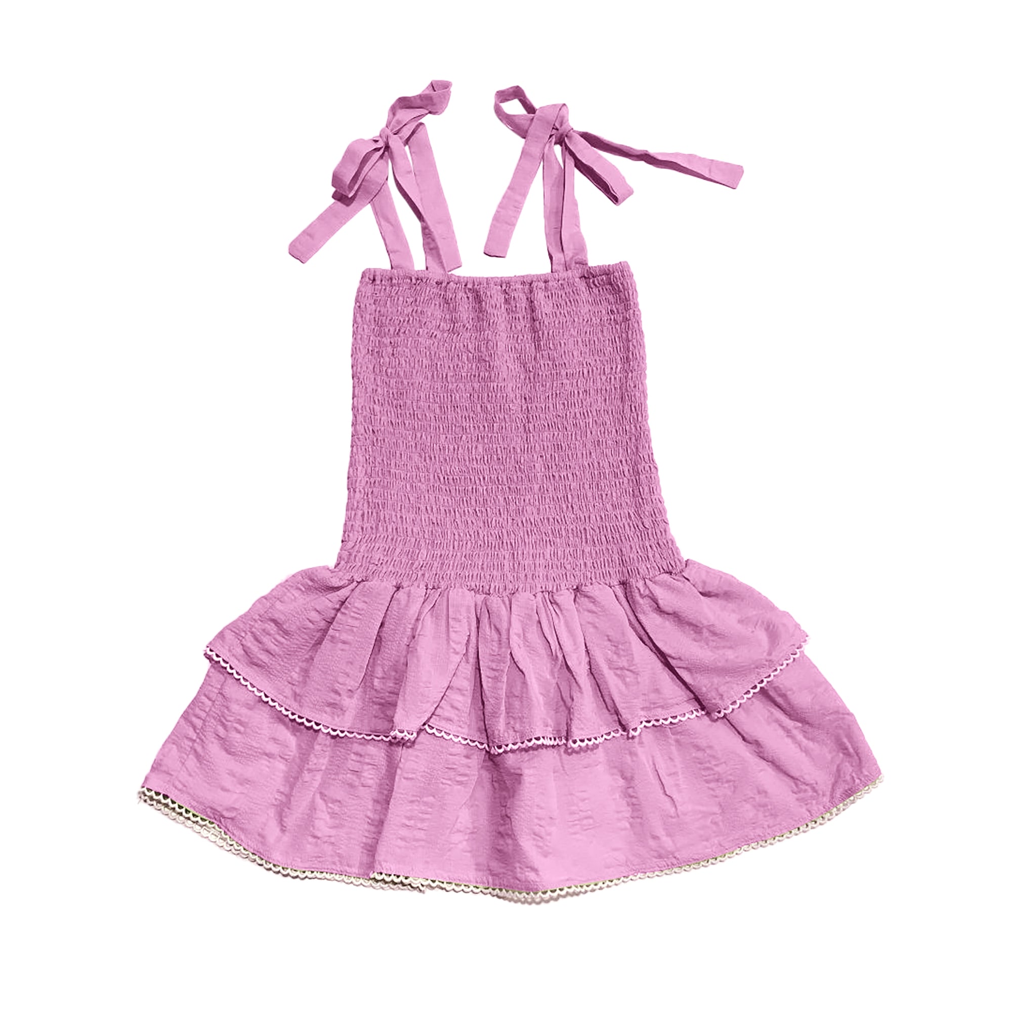 Pink Ruffle Dress