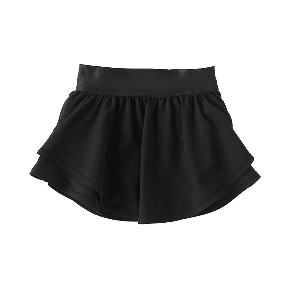 Black Athletic Skort