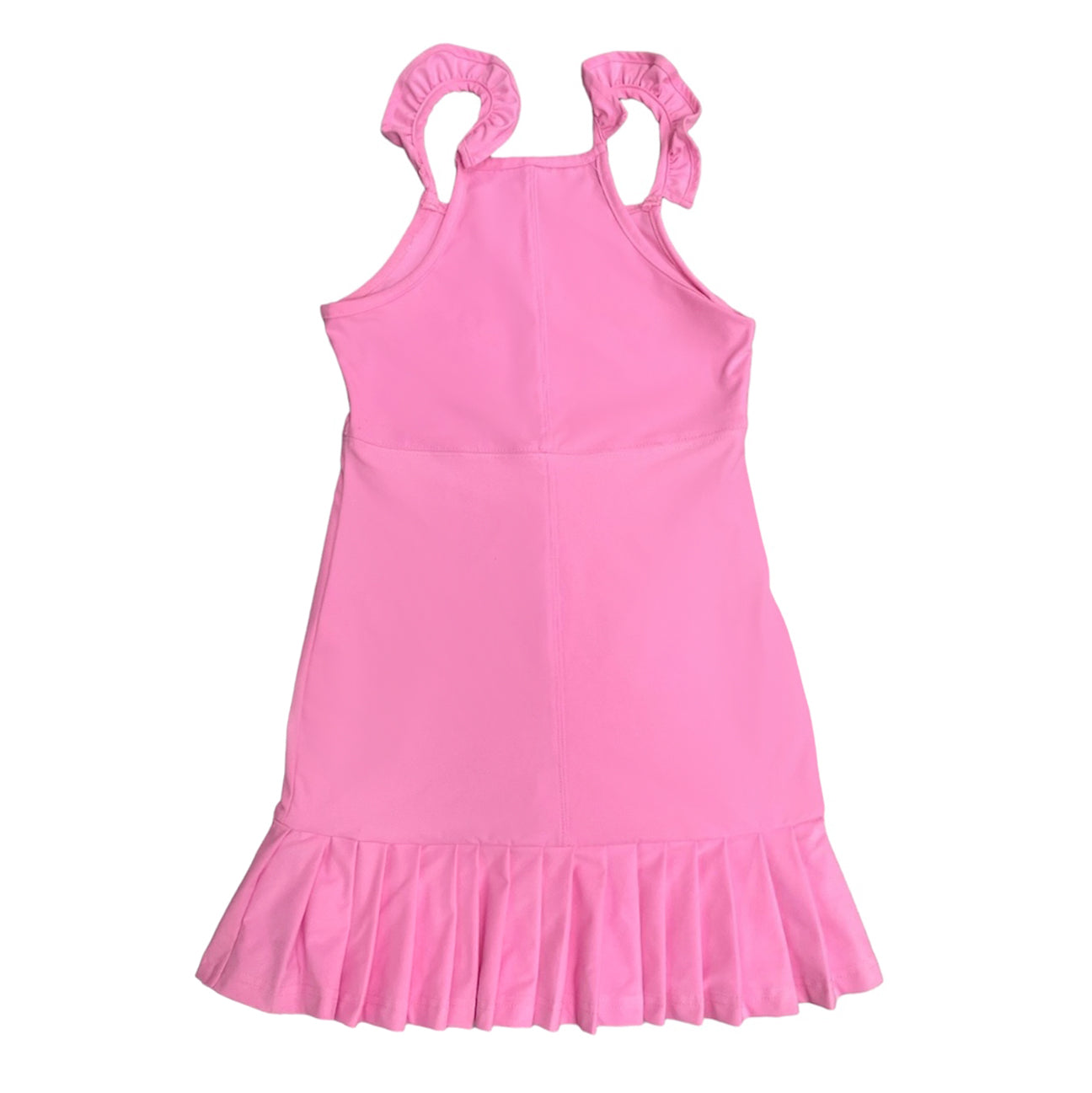 Tennis Pink Ruffle Mini Dress