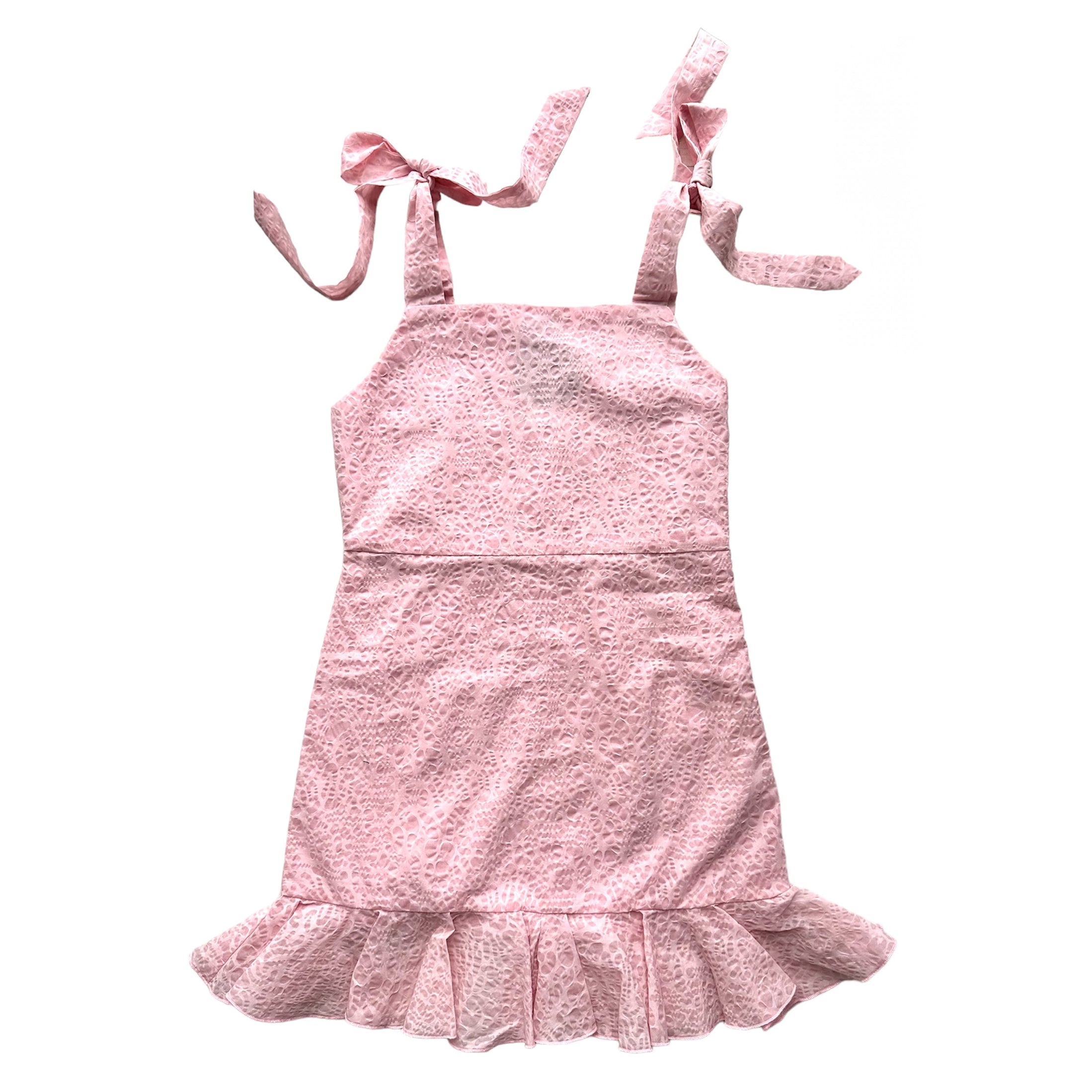 AS Pink Ruffle Dress