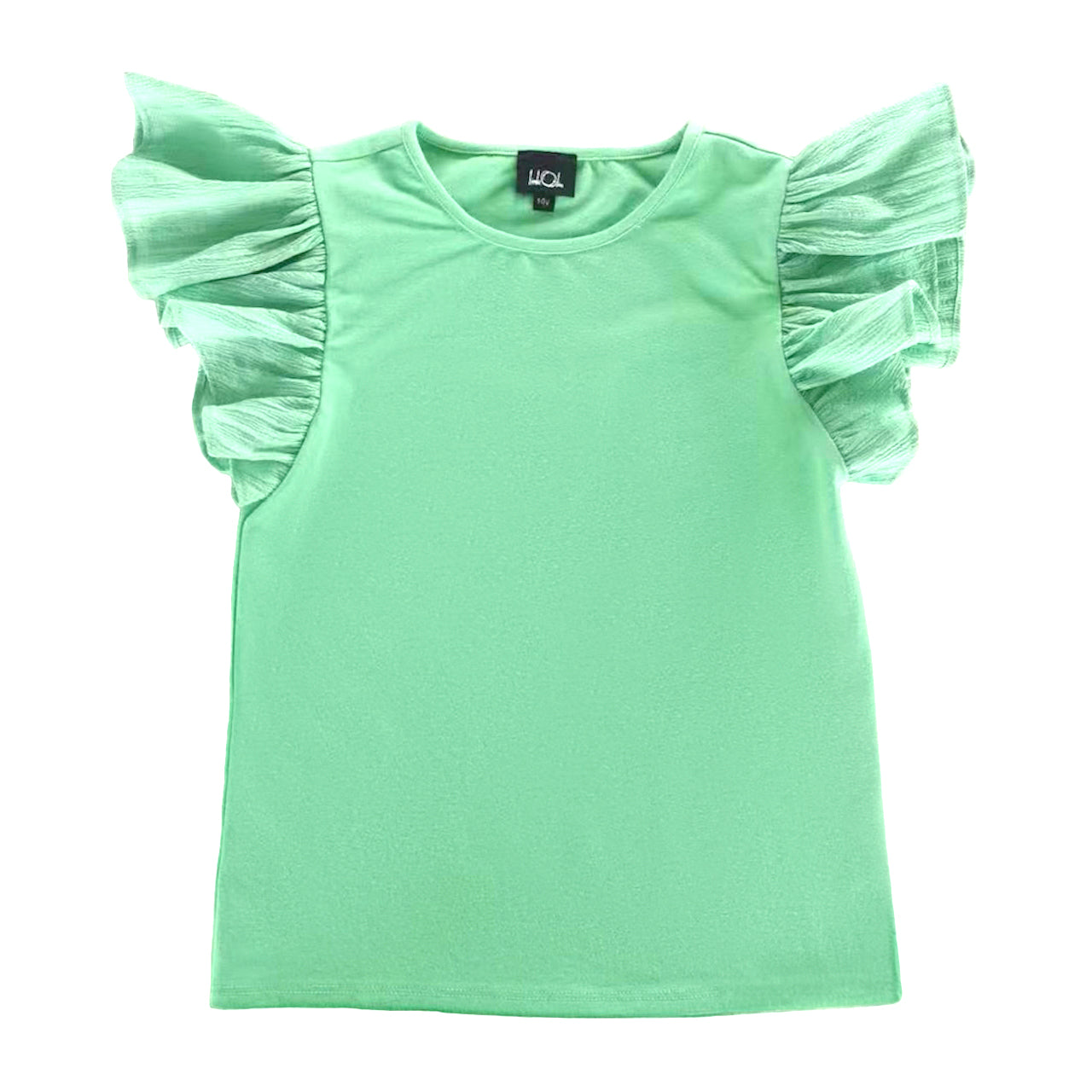 Pink Ruffle Top