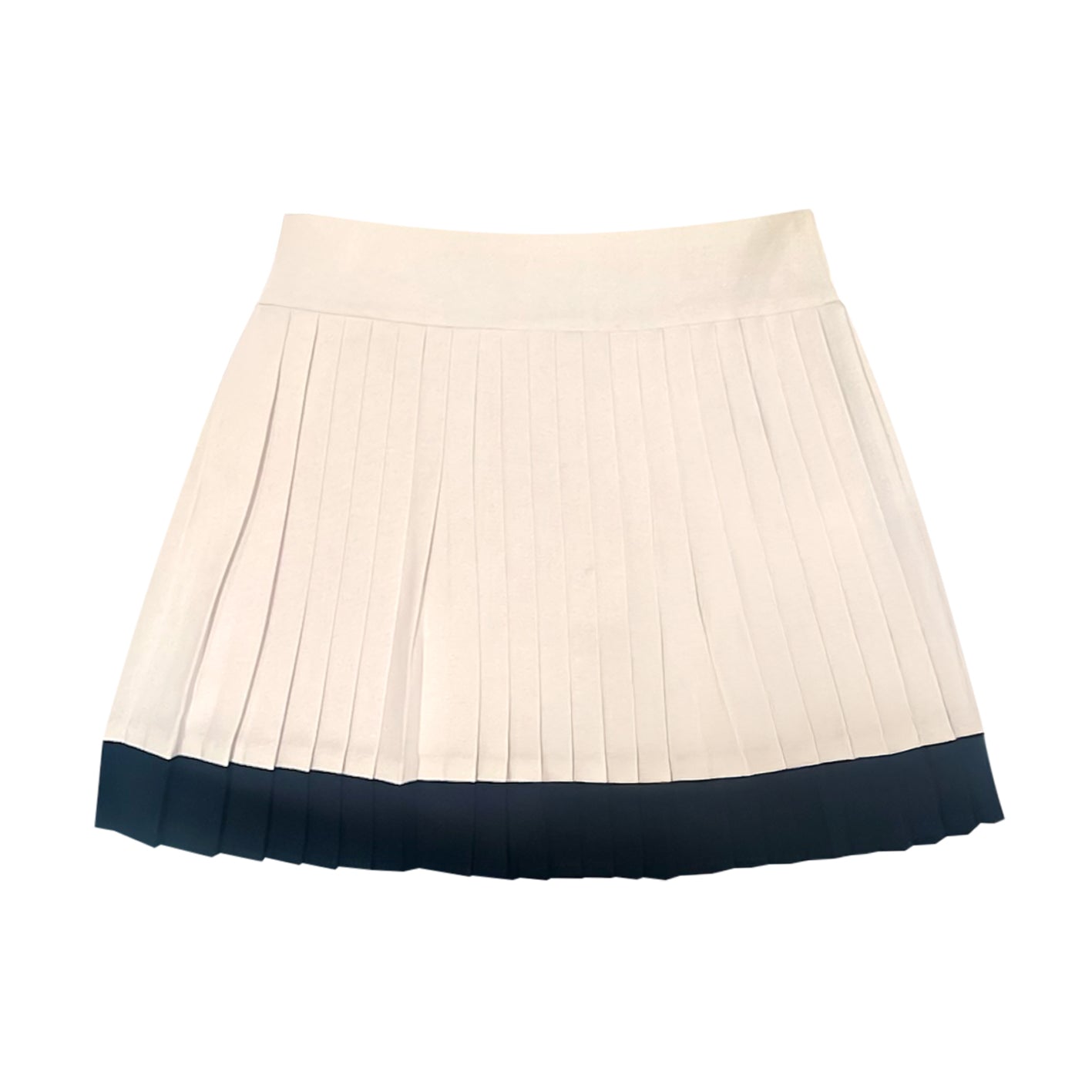 Black/White Pleated Skirt