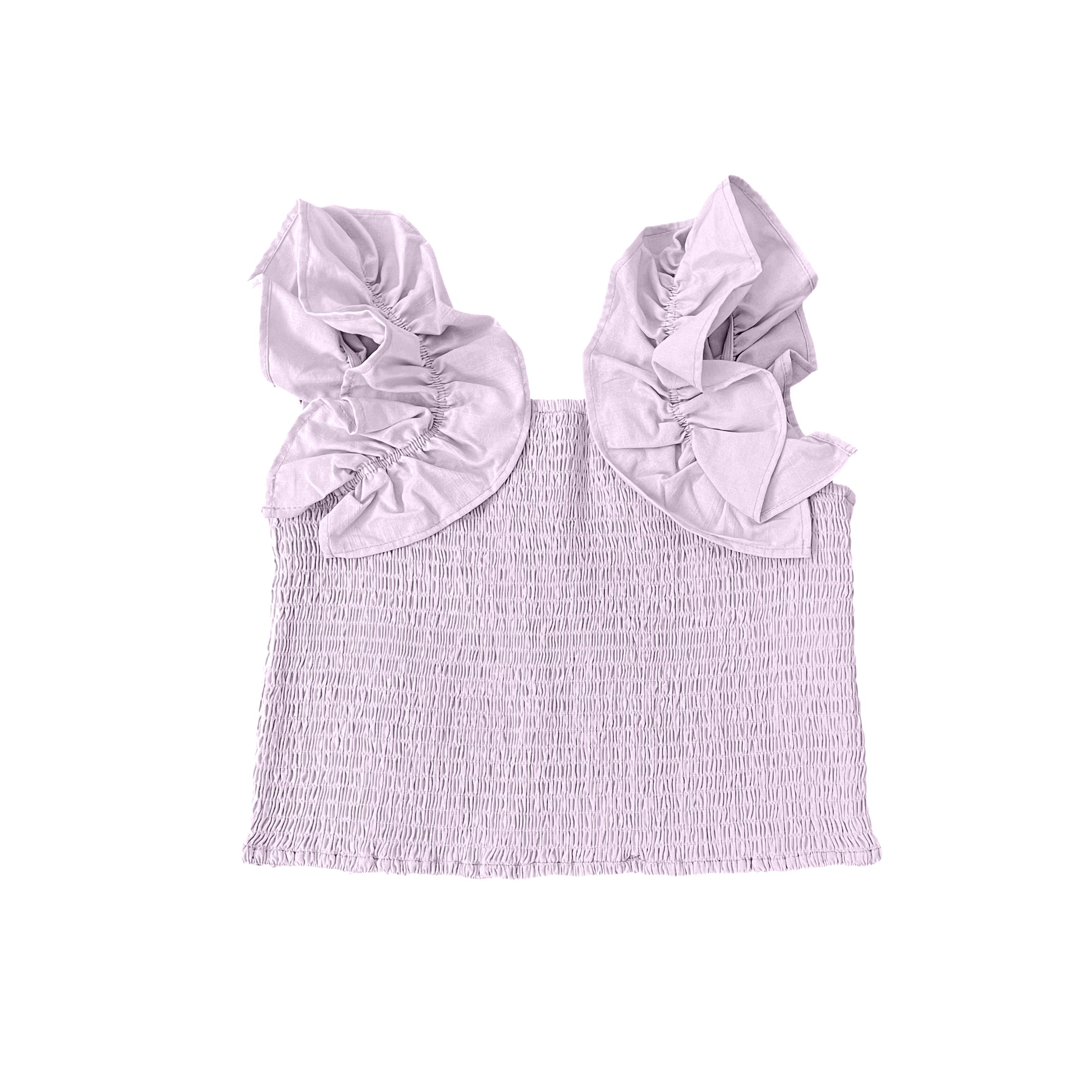 Lavender Smocked Tank Top