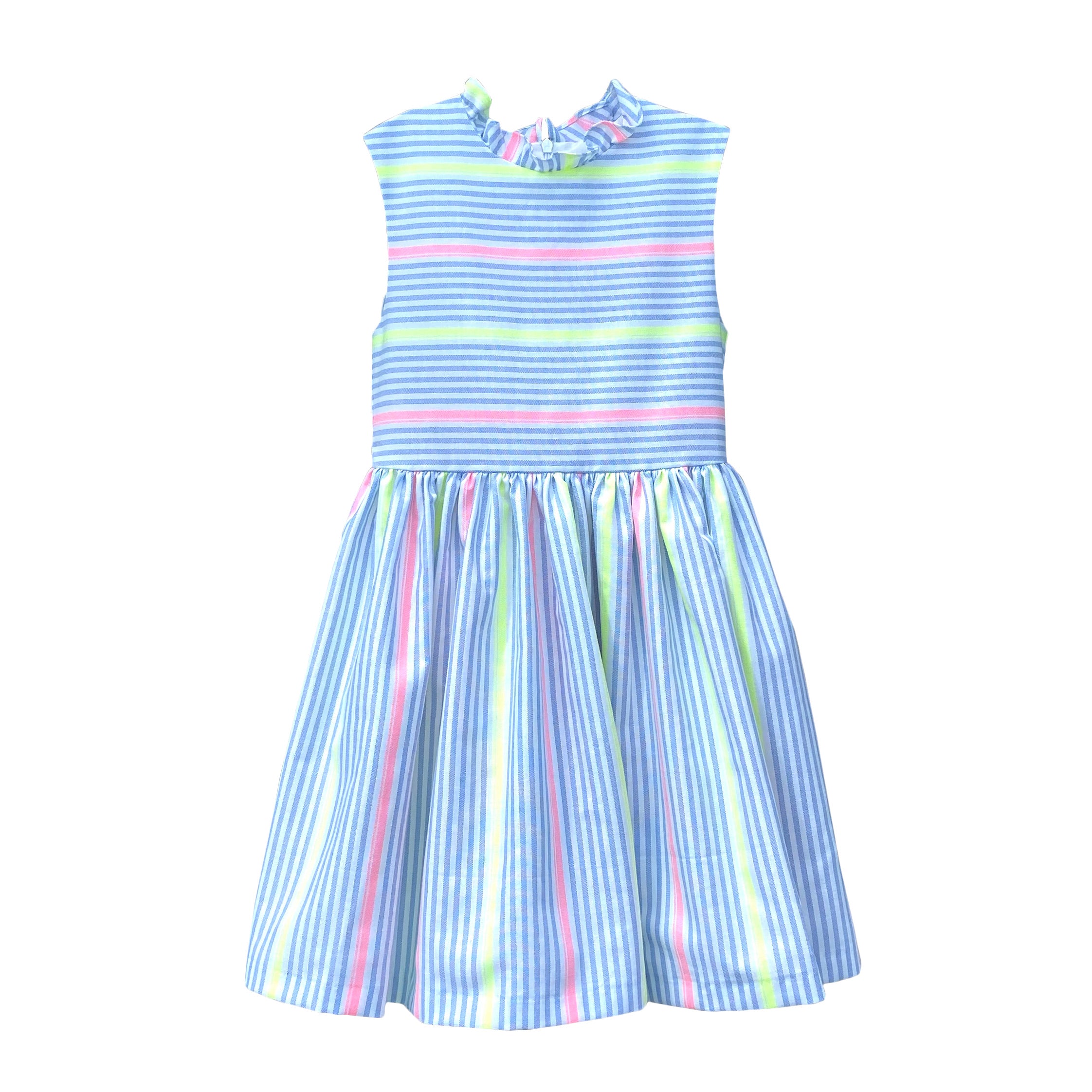 Ruffle Neck Dress