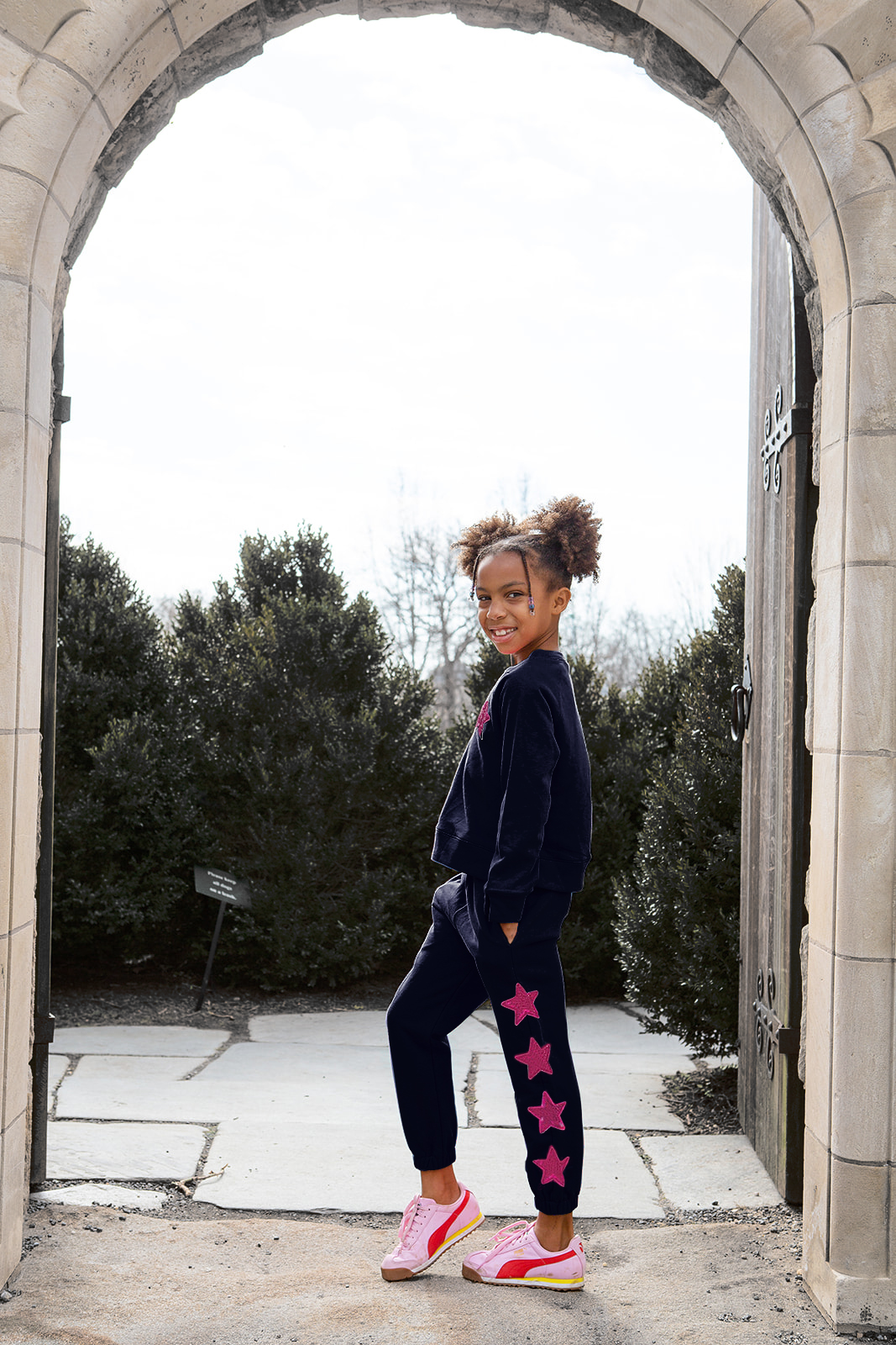 Navy Stars Sweatpants WS