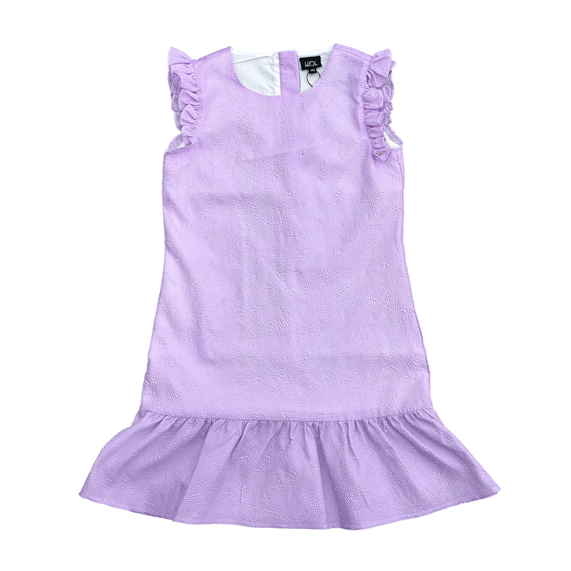 Lavender Ruffle Dress