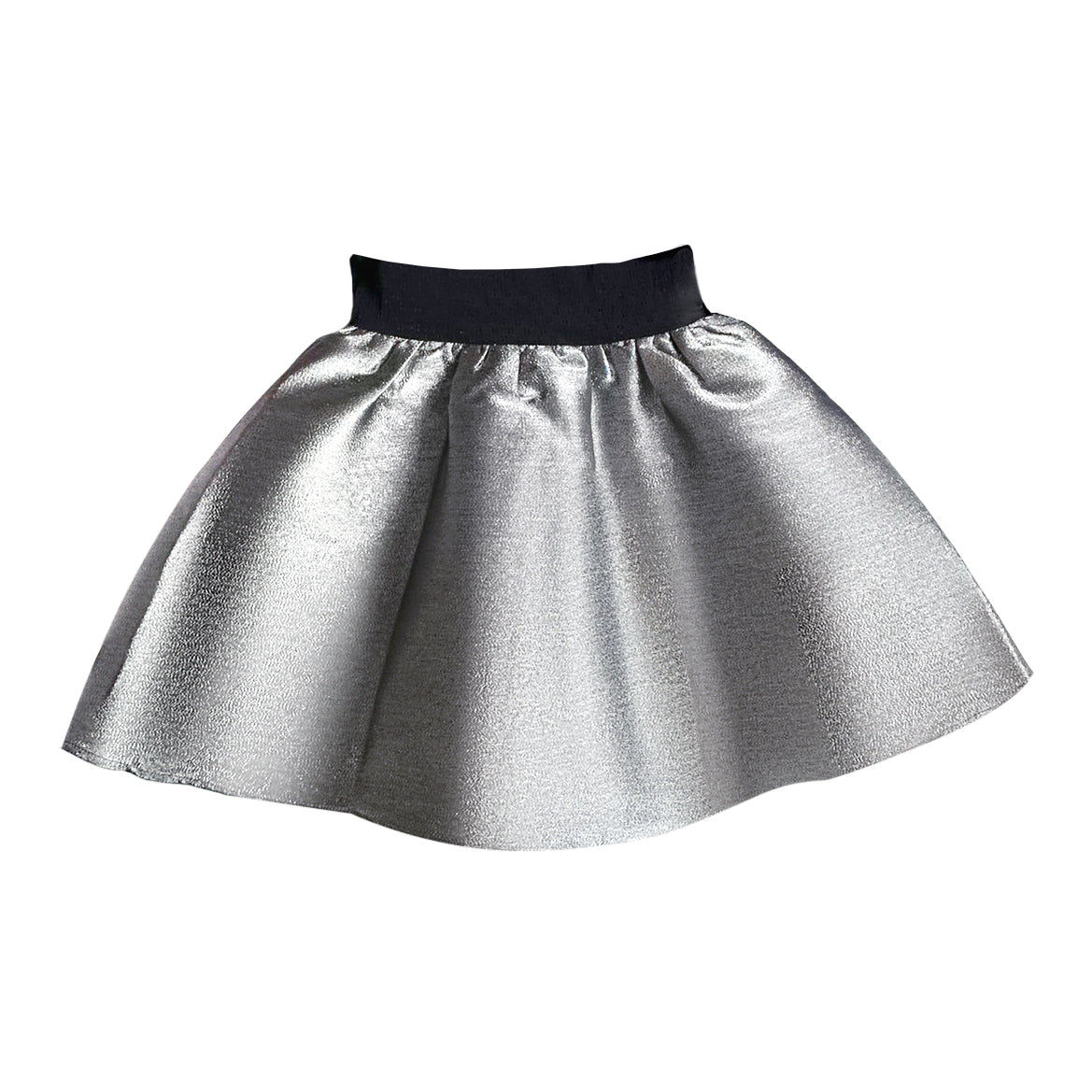 AW23/24 Silver Gathered Skirt