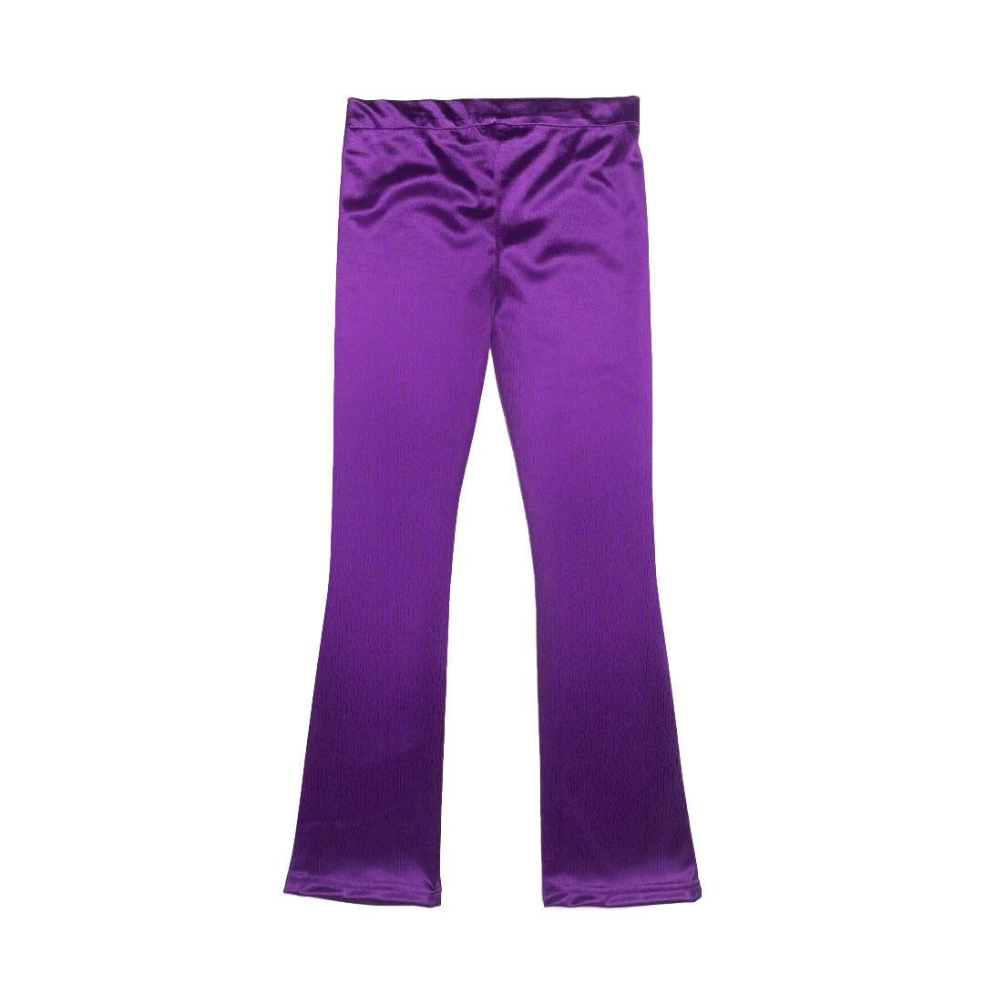 Purple Flare Pants FW23