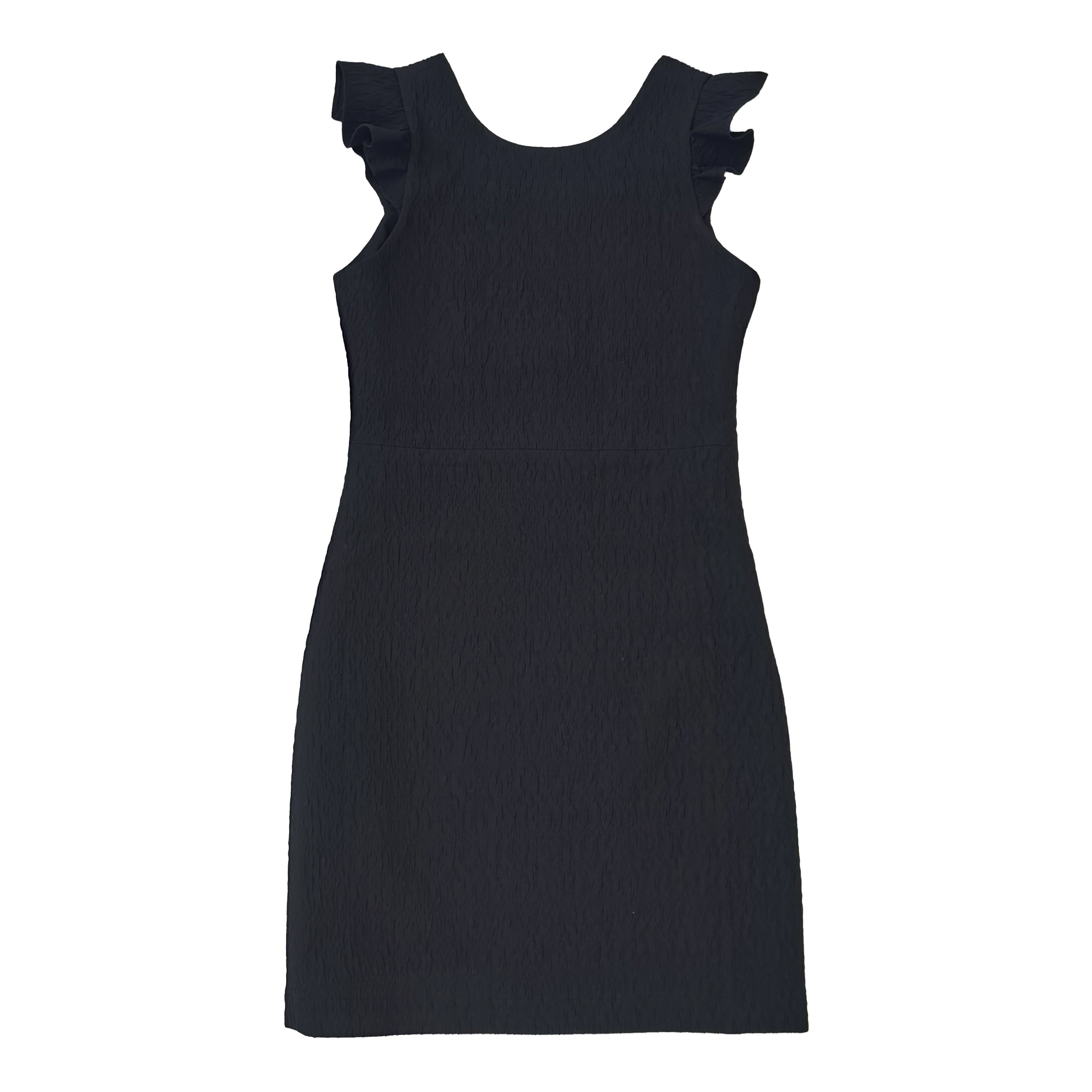 AW Black Ruffle Dress