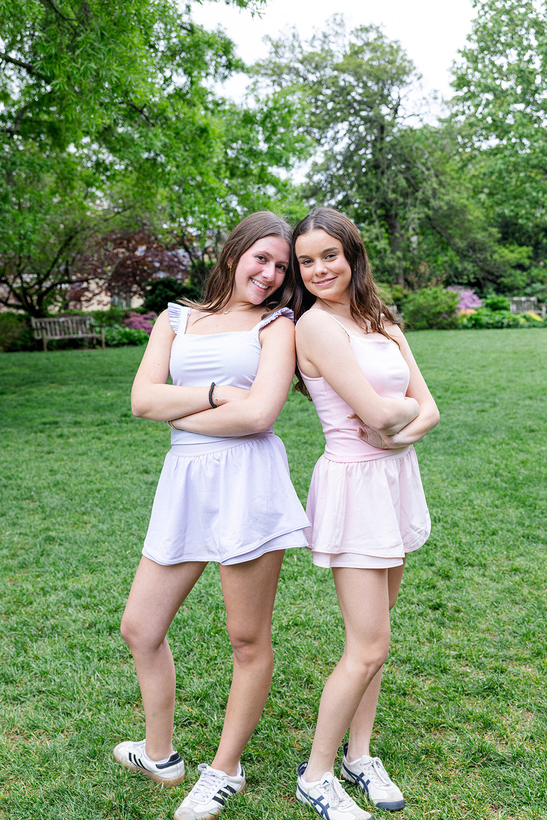 Lavender Ruffle Strap Tank Top