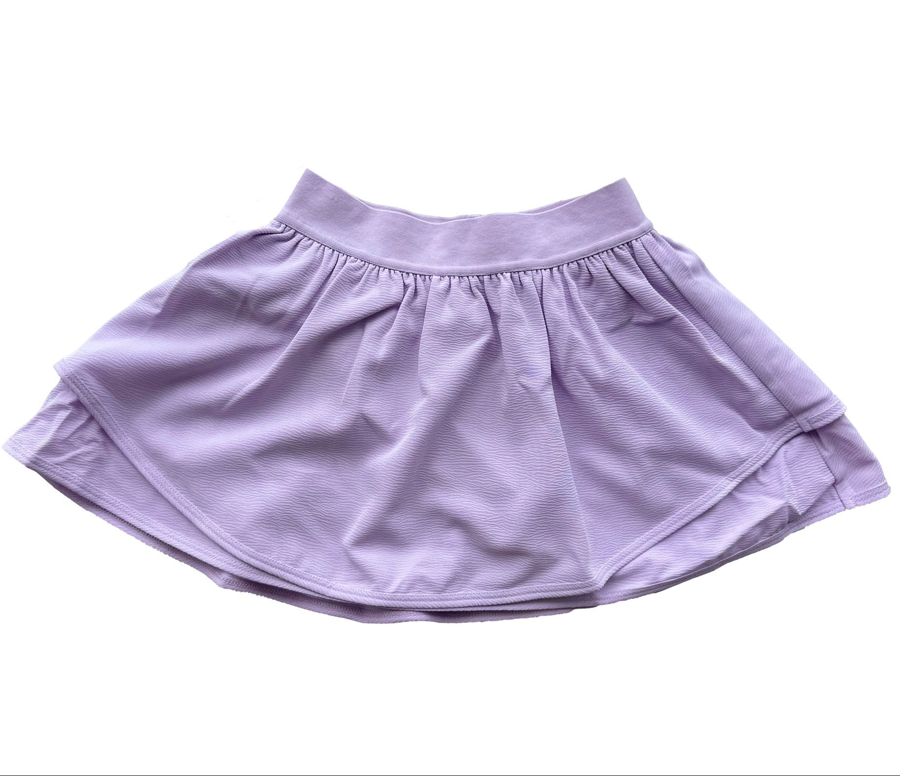 Lavender Gathered Mini Skort
