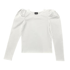 ◇typeservice◇ Lucky Puff Sleeve Top White TYPESERVICE) Lucky Puff Sleeve Top [White]