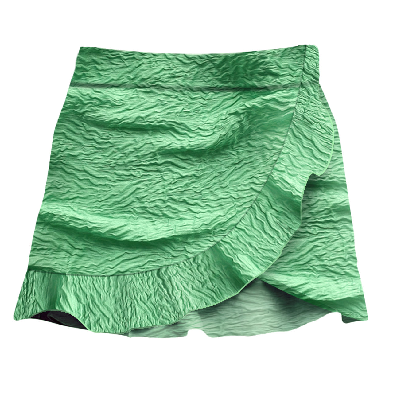 Pairing Green Mini Skirts with the Right Top