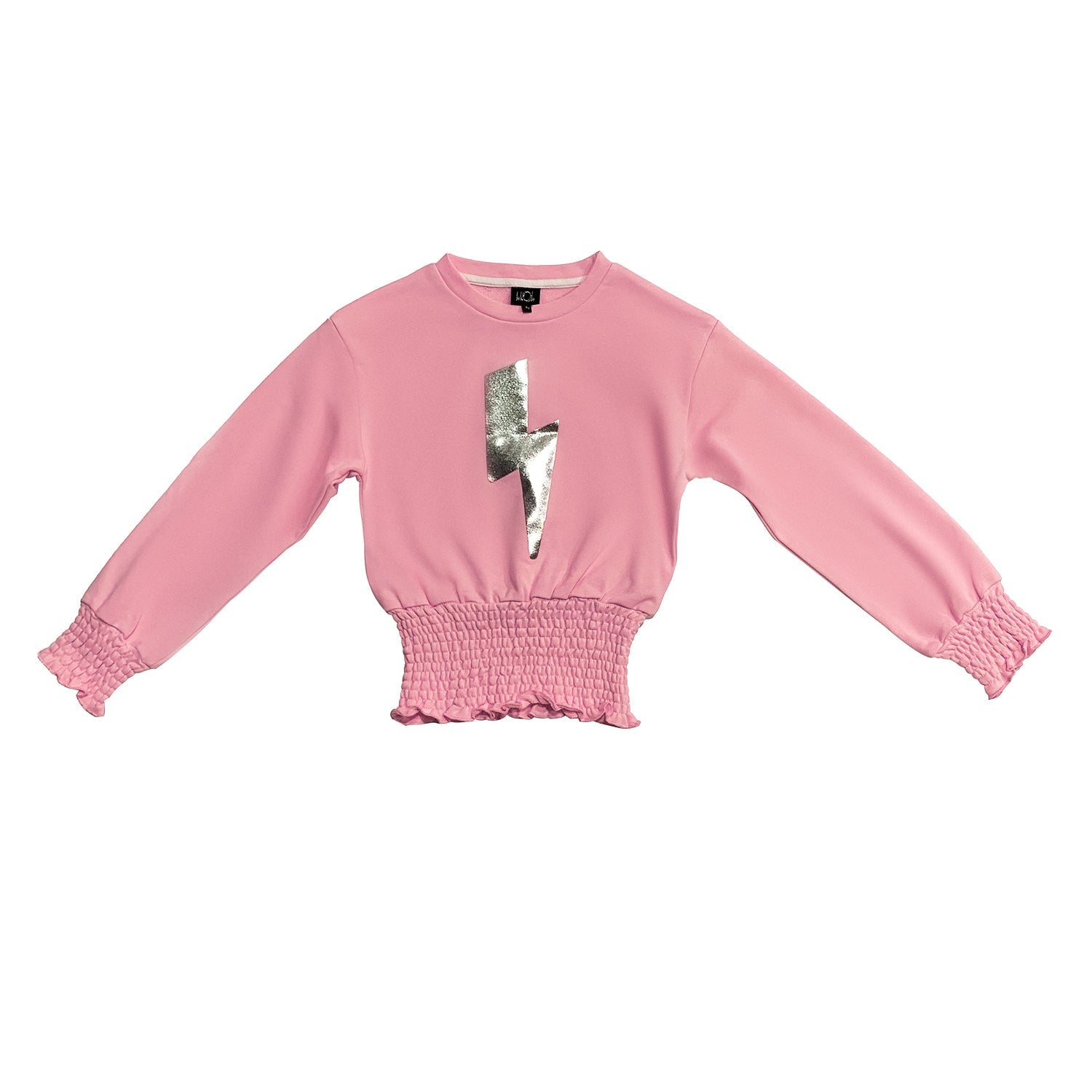 Lighting Bolt Pink Sweatshirt