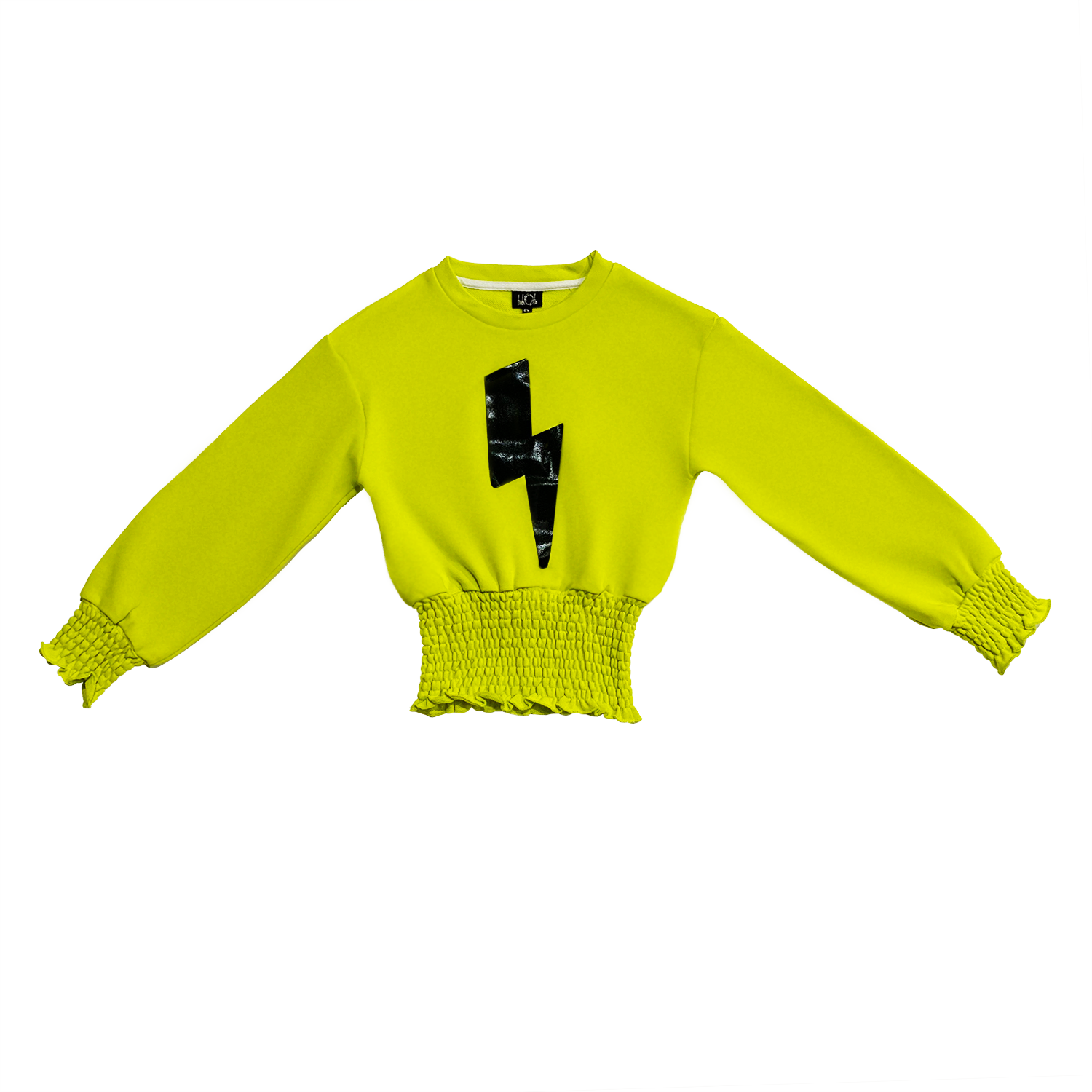 Lighting Bolt Neon Green Sweatshirt